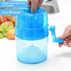 MUFF Ice Shaver, Shaved Ice Machine, Hand Crank Operated Ice Breaker Ice Crusher Maker Snow Cone Machine With Stainless Steel Blades For Fast Crushing, Fun And Easy Iced Treat -Kitchen Appliances Discounts 71092128 5