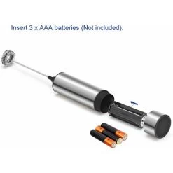 Electric Milk Frother, Milk Frother, Stainless Steel Milk Frother, And Cold Foam For Coffees, Espressos, Lattes, Cappuccinos -Kitchen Appliances Discounts 71285745 5