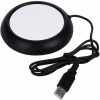 USB Cup Warmer Drink Warmer Hot Plate Coasters For Coffee Warmer Utensils For Bar Office Home(Black) 1 USB Cup Warmer Drink Warmer Hot Plate Coasters For Coffee Warmer Utensils For Bar Office Home(Black) -Kitchen Appliances Discounts 71418919 1