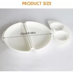 Microwave Omelet Dish, Special Microwave Omelette Cooker, Egg Poacher, Microwave Omelette Maker, Microwave Omelette Maker For Fried Egg Omelets Poached Eggs (White) -Kitchen Appliances Discounts 71418955 5