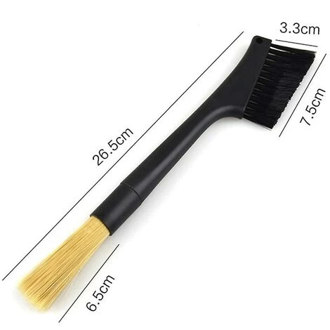 Double Head Coffee Brush Espresso Coffee Grinder Clean Brush 4 Double Head Coffee Brush Espresso Coffee Grinder Clean Brush - Image 2