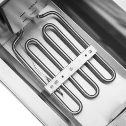 EH102V 16.9QT / 16L Total Capacity 24.9QT/23.6L Stainless Steel Faucet Double Tank Deep Fryer 3400W MAX (8L 8L Big Blue/Large Handle) -Kitchen Appliances Discounts 73030833 3