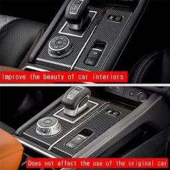 2pcs Car Carbon Fiber Shift Panel Control Panel Decal Interior Modification For 2022+ Rhd -Kitchen Appliances Discounts 74692341 5