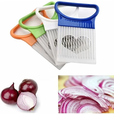 Slicer Onion Holder Assistant Food Slicer Fork Onion Holder Knife Stainless Steel Meat Needle Cutter Tomato Fruit Vegetable With Non-Slip Handle 4 Pieces 5 Slicer Onion Holder Assistant Food Slicer Fork Onion Holder Knife Stainless Steel Meat Needle Cutter Tomato Fruit Vegetable With Non-Slip Handle 4 Pieces - Image 3