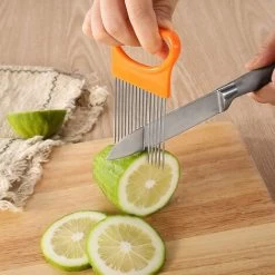 Slicer Onion Holder Assistant Food Slicer Fork Onion Holder Knife Stainless Steel Meat Needle Cutter Tomato Fruit Vegetable With Non-Slip Handle 4 Pieces 10 Slicer Onion Holder Assistant Food Slicer Fork Onion Holder Knife Stainless Steel Meat Needle Cutter Tomato Fruit Vegetable With Non-Slip Handle 4 Pieces -Kitchen Appliances Discounts 75327326 4