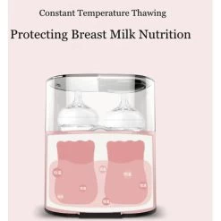 In 1 Smart Universal Baby Bottle Warmer, Heated Sterilizer 110-220V, Electric Milk Food Warmer With Timer -Kitchen Appliances Discounts 77085973 3