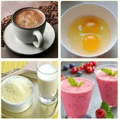 Battery Operated Milk Frother 2 Pack - Electric Whisk, Coffee Frother, Battery Powered Stirrer, Portable Milk Frother, Mini Blender For Bulletproof Coffee, Cappuccino, Latte, Frappe And Black + Pink M 7 Battery Operated Milk Frother 2 Pack - Electric Whisk, Coffee Frother, Battery Powered Stirrer, Portable Milk Frother, Mini Blender For Bulletproof Coffee, Cappuccino, Latte, Frappe And Black + Pink M - Image 5