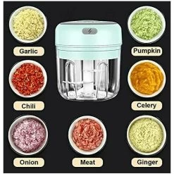 Kitchen Electric Chopper Garlic Chopper Mini Fruit Onion Cutter 250 Ml -Kitchen Appliances Discounts 77174114 5
