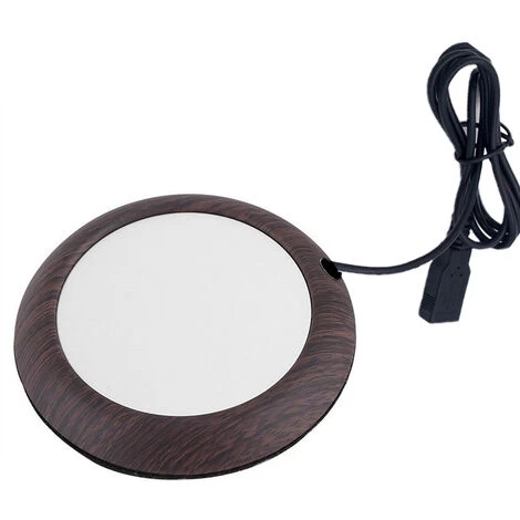 Coffee Mug Warmer For Desk Auto Shut Off USB, Electric Beverage Warmer For Coffee,Cocoa,Tea,Milk Dark Wood Texture 3 Coffee Mug Warmer For Desk Auto Shut Off USB, Electric Beverage Warmer For Coffee,Cocoa,Tea,Milk Dark Wood Texture