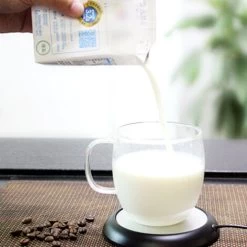 Coffee Mug Warmer For Desk Auto Shut Off USB, Electric Beverage Warmer For Coffee,Cocoa,Tea,Milk Dark Wood Texture 10 Coffee Mug Warmer For Desk Auto Shut Off USB, Electric Beverage Warmer For Coffee,Cocoa,Tea,Milk Dark Wood Texture -Kitchen Appliances Discounts 77431970 4