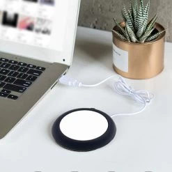 Coffee Mug Warmer For Desk Auto Shut Off USB, Electric Beverage Warmer For Coffee,Cocoa,Tea,Milk Matte Black -Kitchen Appliances Discounts 77432027 5