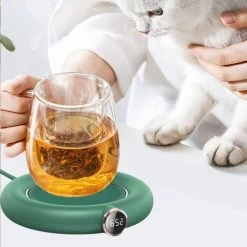 Coffee Mug Warmer&Cup Warmer For Office Desk Use, Electric Beverage Warmer, Coffee Warmer Plate For Cocoa Green -Kitchen Appliances Discounts 78326969 4