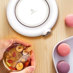 Coffee Mug Warmer&Cup Warmer For Office Desk Use, Electric Beverage Warmer, Coffee Warmer Plate For Cocoa White -Kitchen Appliances Discounts 78327030 4