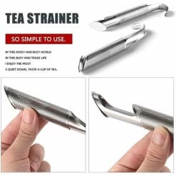 Tea Infuser 2 Pack Loose Tea Infuser Tea Steeper With Long Handle -Kitchen Appliances Discounts 78706775 4