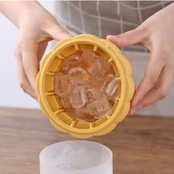 Summer Pumpkin Ice Bucket Ice Maker Multi Cooler Silicone Ice Cubes -Kitchen Appliances Discounts 78709282 3