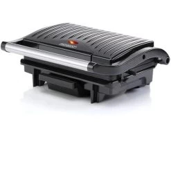Monzana Contact Grill Non-stick Coating 1500W BPA Free Cool-touch Handle Removable Drip Tray Table Grill Sandwich Maker