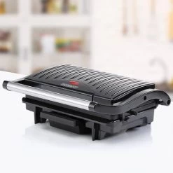 Monzana Contact Grill Non-stick Coating 1500W BPA Free Cool-touch Handle Removable Drip Tray Table Grill Sandwich Maker -Kitchen Appliances Discounts 79168126 3