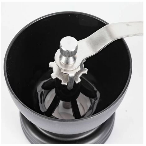 Manual Coffee Grinder Adjustable Coarse Ceramic Grinder Hand Held Coffee Grinder Compact Crank Handle For Home, Office And Travel With Brush, Spoon 5 Manual Coffee Grinder Adjustable Coarse Ceramic Grinder Hand Held Coffee Grinder Compact Crank Handle For Home, Office And Travel With Brush, Spoon - Image 3