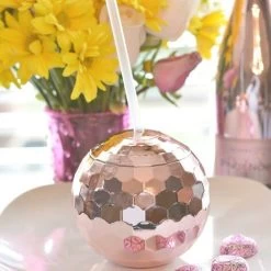 2pcs 600ML Disco Ball Cups Flash Ball Cocktail Cup With Lid & Straw Nightclub Bar Party Flashlight Straw Wine Glass Drinking Tea Cup -Kitchen Appliances Discounts 81448878 4