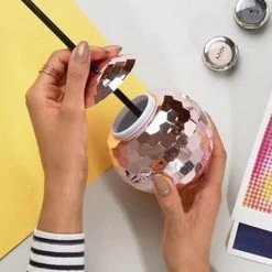 2pcs 600ML Disco Ball Cups Flash Ball Cocktail Cup With Lid & Straw Nightclub Bar Party Flashlight Straw Wine Glass Drinking Tea Cup -Kitchen Appliances Discounts 81448878 5