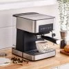 Livingandhome Silver Home Espresso Coffee Maker -Kitchen Appliances Discounts 83040963 1