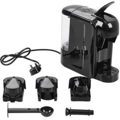Livingandhome Black 3 In 1 Home Coffee Machine -Kitchen Appliances Discounts 83040964 4