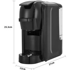 Livingandhome Black 3 In 1 Home Coffee Machine -Kitchen Appliances Discounts 83040964 5