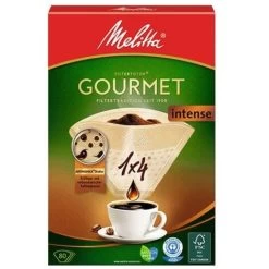 Melitta Gourmet Intense Coffee Filters 1x4 Pack Of 80