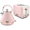 Tower Cavaletto Pyramid Kettle And 2 Slice Toaster Set Pink -Kitchen Appliances Discounts 83668521 1