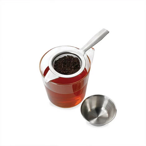 La Cafetiere Stainless Steel Long Handled Tea Strainer 3 La Cafetiere Stainless Steel Long Handled Tea Strainer