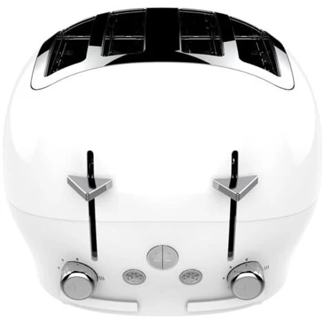 The Funky Appliance Company 4 Slice Toaster White 4 The Funky Appliance Company 4 Slice Toaster White - Image 2