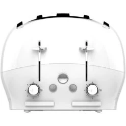 The Funky Appliance Company 4 Slice Toaster White 9 The Funky Appliance Company 4 Slice Toaster White -Kitchen Appliances Discounts 83668771 3