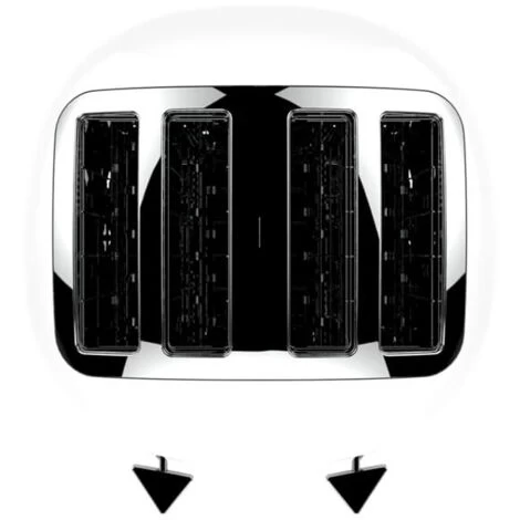 The Funky Appliance Company 4 Slice Toaster White 7 The Funky Appliance Company 4 Slice Toaster White - Image 5