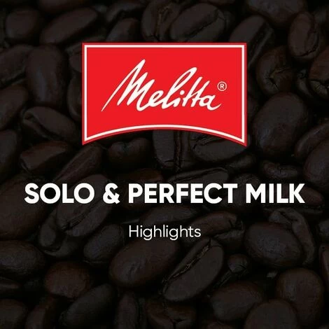 Melitta Caffeo Solo & Perfect Milk E957-101 Black Bean To Cup Coffee Machine 6 Melitta Caffeo Solo & Perfect Milk E957-101 Black Bean To Cup Coffee Machine - Image 4