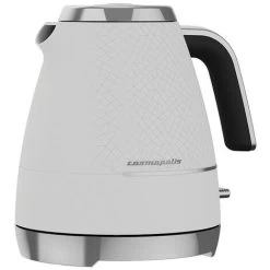 Beko Off White & Chrome Cosmopolis Dome Kettle & 2 Slice Toaster Set -Kitchen Appliances Discounts 83671171 3