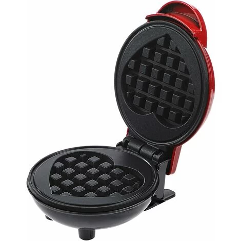 Mini Waffle Maker, Waffle Makers Small Waffle Machine With Non-stick Coating, For Children's Birthday Parties 6 Mini Waffle Maker, Waffle Makers Small Waffle Machine With Non-stick Coating, For Children's Birthday Parties - Image 4