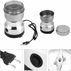 Electric Coffee Grinder Nuts And Grains Grinder, Stainless Steel Food Grinder Coffee Grinder And Electric Blender Grinder For Coffee Beans -Kitchen Appliances Discounts 83717655 5