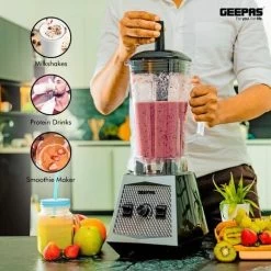 Food Blender Smoothie Maker High Speed Milkshake Fruit Juice Processor 2L 1500W -Kitchen Appliances Discounts 83743671 3