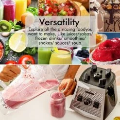 Food Blender Smoothie Maker High Speed Milkshake Fruit Juice Processor 2L 1500W -Kitchen Appliances Discounts 83743671 4
