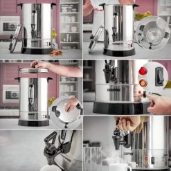 10 L Commercial Catering Kitchen Hot Water Boiler Tea Urn 1650W Boiler Geepas 9 10 L Commercial Catering Kitchen Hot Water Boiler Tea Urn 1650W Boiler Geepas -Kitchen Appliances Discounts 83743696 3