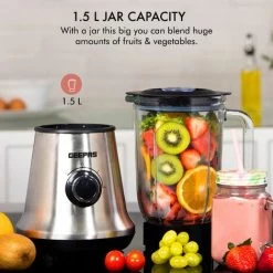 Food Blender Smoothie Maker Ice Milkshake Fruit Juicer Glass Jug 700W Geepas -Kitchen Appliances Discounts 83743703 4