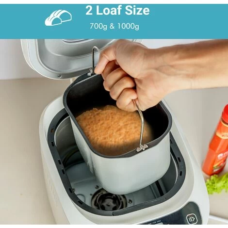 Digital Bread Maker Machine Automatic 12 Function Gluten Free Fast Bake 550W 1.5 7 Digital Bread Maker Machine Automatic 12 Function Gluten Free Fast Bake 550W 1.5 - Image 5