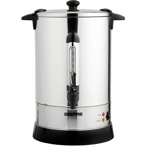 Commercial Catering Urn Kitchen Hot Water Boiler Tea Coffee Stainless Steel 15L 3 Commercial Catering Urn Kitchen Hot Water Boiler Tea Coffee Stainless Steel 15L