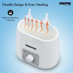 Baby Bottle Warmer Milk Baby Food Warmer Defrost Breast Milk 150W Geepas -Kitchen Appliances Discounts 83743820 3