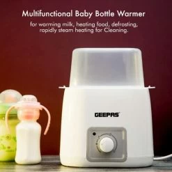 Baby Bottle Warmer Milk Baby Food Warmer Defrost Breast Milk 150W Geepas -Kitchen Appliances Discounts 83743820 4