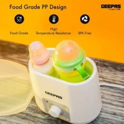 Baby Bottle Warmer Milk Baby Food Warmer Defrost Breast Milk 150W Geepas -Kitchen Appliances Discounts 83743820 5