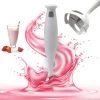 150W Hand Blender Two Powerful Stainless Steel Blades Quick Electric Food Mixer -Kitchen Appliances Discounts 83809668 1