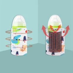 Portable USB Baby Bottle Warmer Thermostat For Outdoor Family Travel (Cat) -Kitchen Appliances Discounts 85876288 3