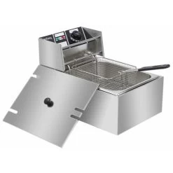 EH81 2500W 220-240V 6.3QT/6L Stainless Steel Single Cylinder Electric Fryer UK Plug -Kitchen Appliances Discounts 85881246 3