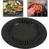 Barbecue Grill Pan - Korean Style Non-Stick Smokeless BBQ Grill Rack Basket Barbecue Pan Stovetop Grill Roasting Trays For Vegetable Kabobs Seafood -Kitchen Appliances Discounts 86197836 1